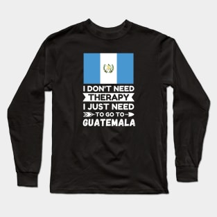 Guatemala Long Sleeve T-Shirt